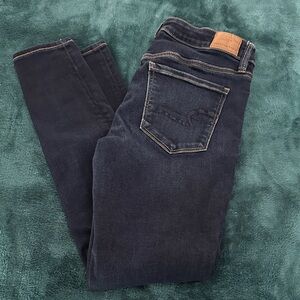 American Eagle Dark Blue Women's Jeggings